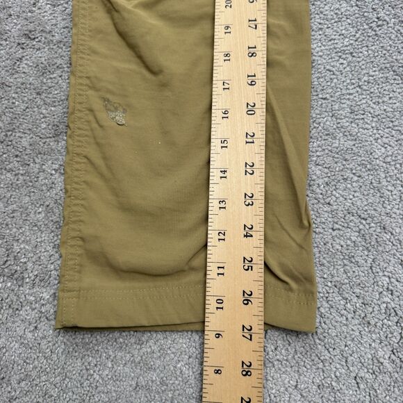 Eddie Bauer First Ascent Cargo Pants Men 30x30 Brown Khaki Straight Outdoor Hike - Picture 14 of 16